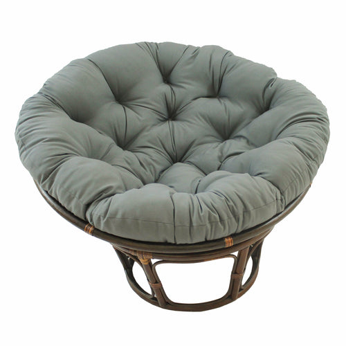 Blazing Needles 52-inch Solid Twill Papasan Cushion